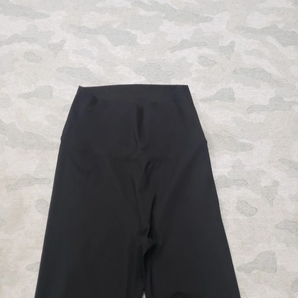 Lululemon Leggings Womens 0 Black Pull On Gym Yoga Fitness Running Activewear